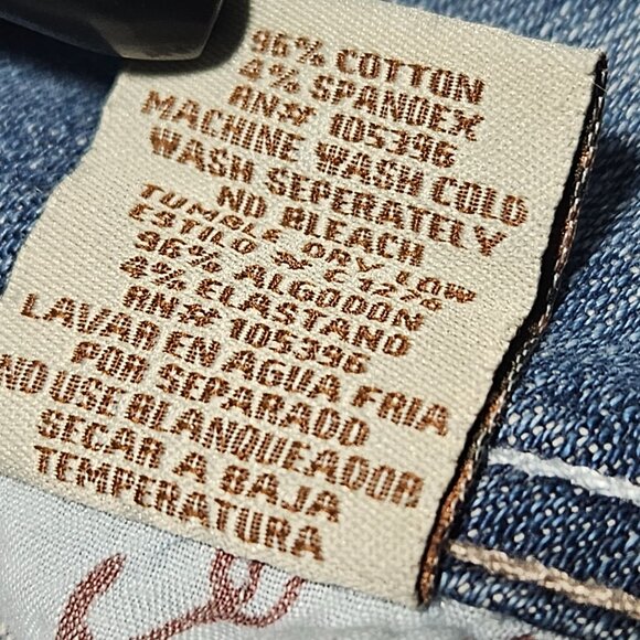 C'est Toi Jeans Womens Size 1 Skinny Low Rise Light Wash Denim Pants Juniors - Picture 6 of 6